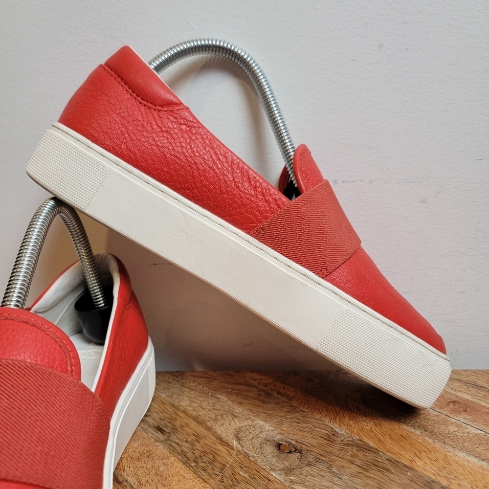 UGG Women's Lava Flow Red Chayze Slip-On Sneakers Size 7 - Picture 8 of 10